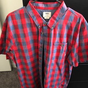 Vans Shortsleeved Button-Up XL